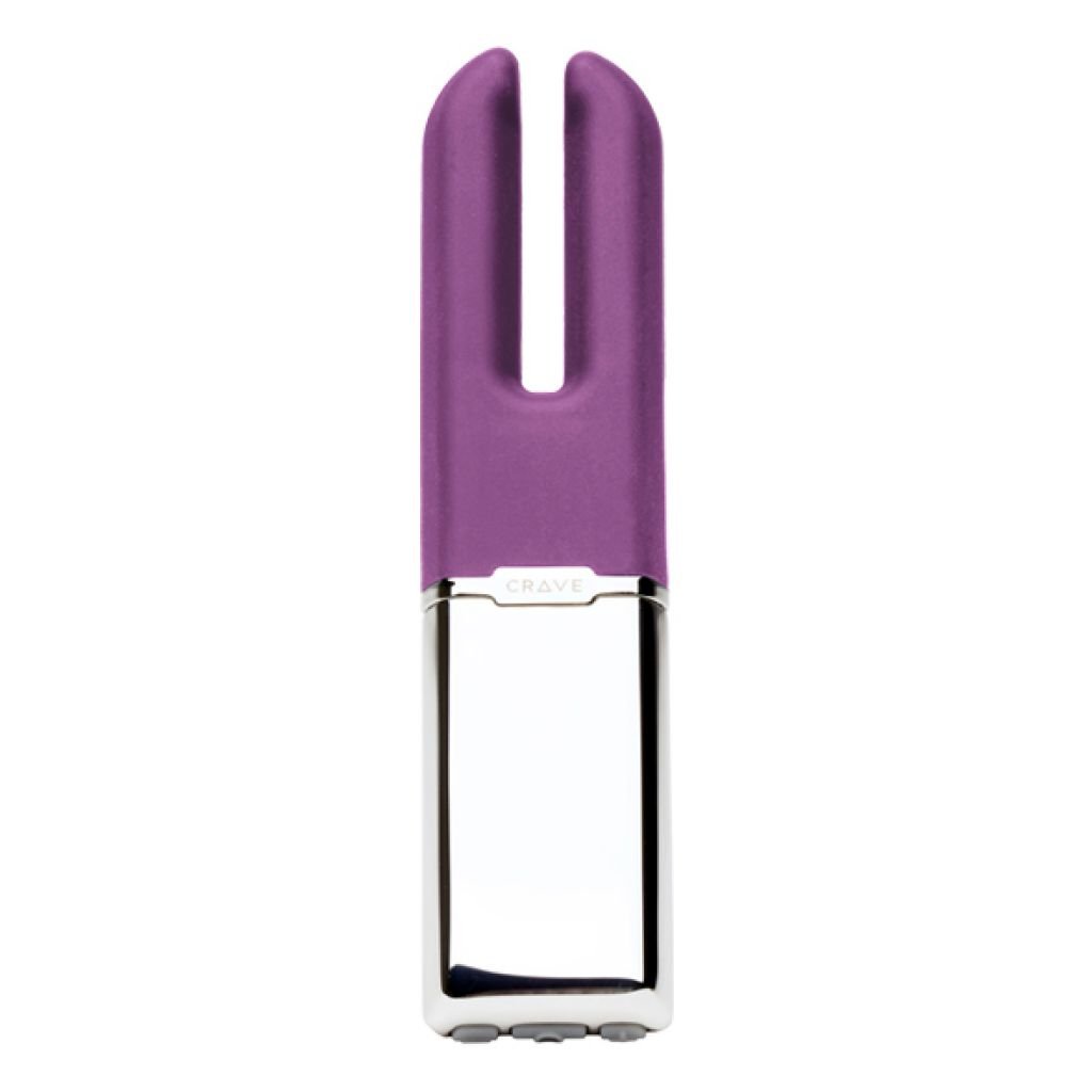 Vibratorius Crave tamsiai violetinės spalvos