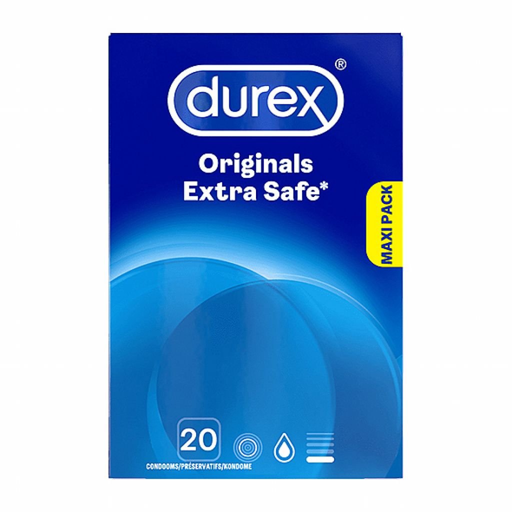 Durex - Extra Safe prezervatyvai 20 vnt