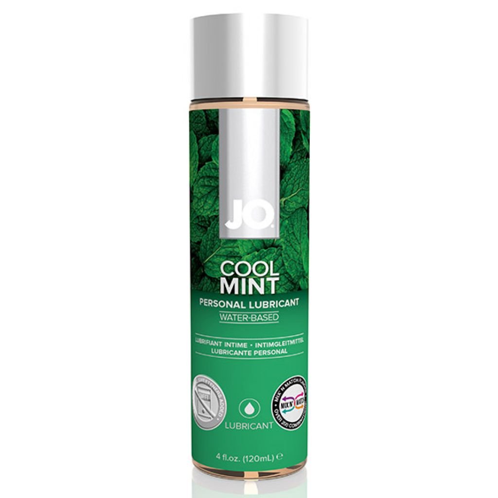 Vandens pagrindo lubrikantas System JO 120 ml mėtų skonio