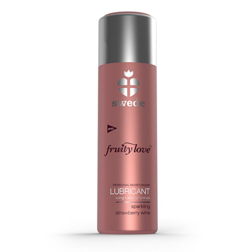 Lubrikantas Swede 100 ml braškių vyno kvapo