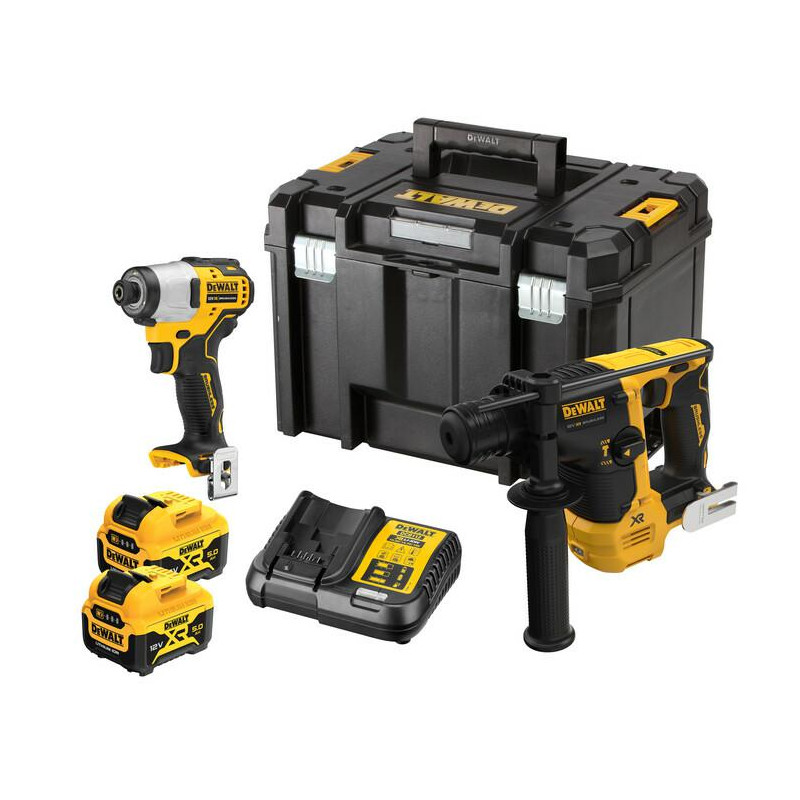 DCK2104P2T-QW DEWALT.COMBO 18V RINKINYS DCK2104P2T
