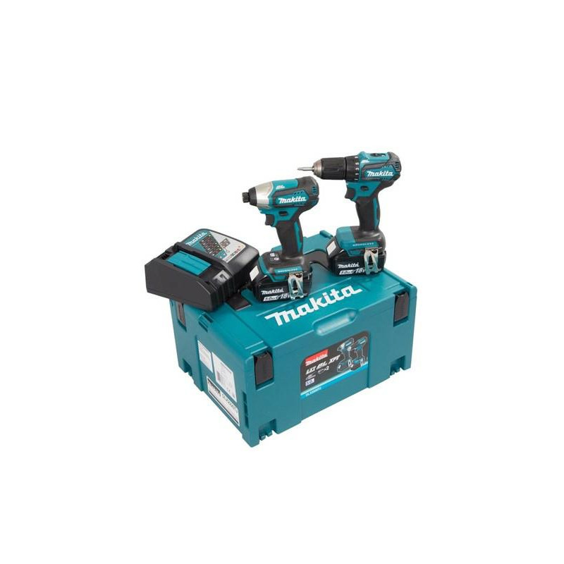 MAKITA.ZES.COMBO 18V DLX2414AJ (DHP487+DTD157) 2x2,0Ah ...