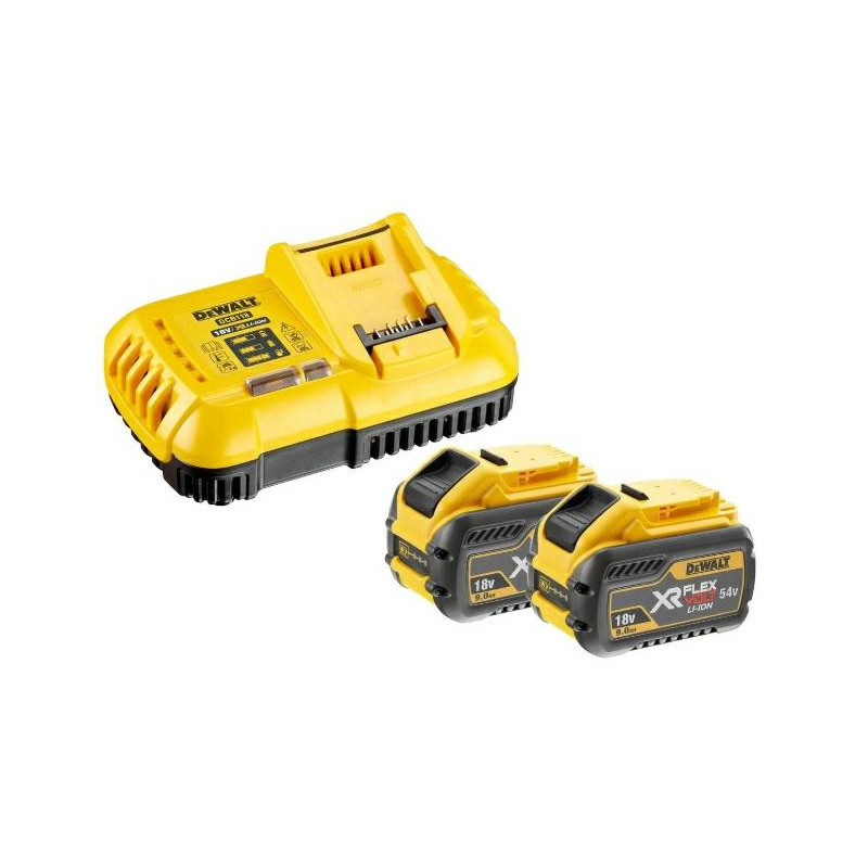 DCB118X2-QW DEWALT AKUMULATOR 2x18V 9,0Ah  +ŁADOWARKA