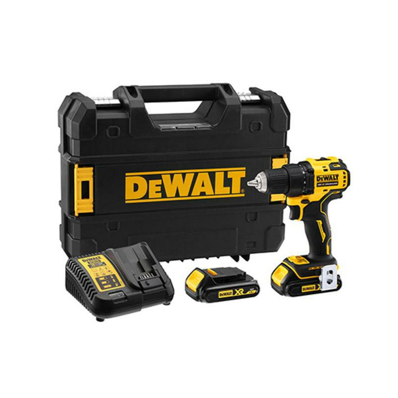 DCD708S2T-QW DEWALT WIERATRKO-WKRĘTARKA 18V 2x1,5Ah 65Nm DCD708S2T