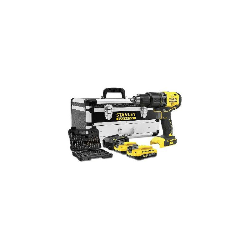SFMCD715D2F-QW ST V20 FAST DRILLER SFMCD715D2F 60Nm 2x2.0Ah +50ACC METALO KARTONAS