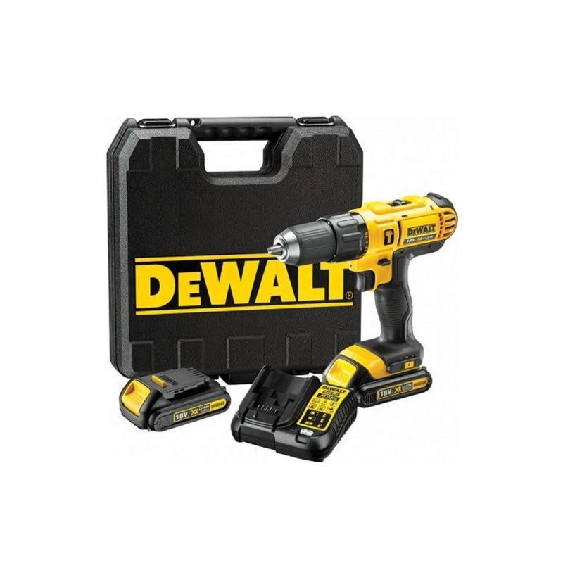DCD776C2-QW DEWALT WIERTARKO-WKRĘTARKA UDAROWA 18V 42/24Nm 2x1,3Ah LI-ION DCD776C2