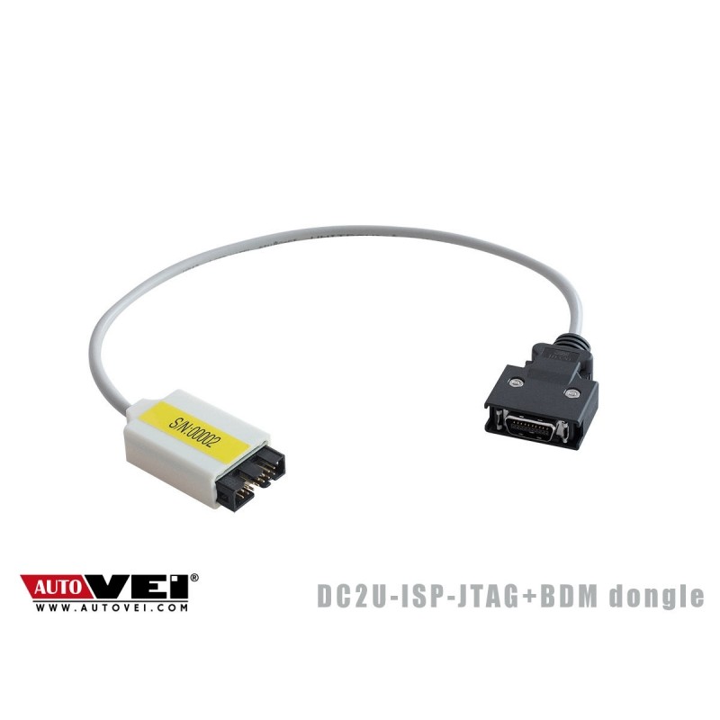 D235100020 Autovei DC2U–ISP–JTAG+BDM prijungimo įrenginys (dongle)