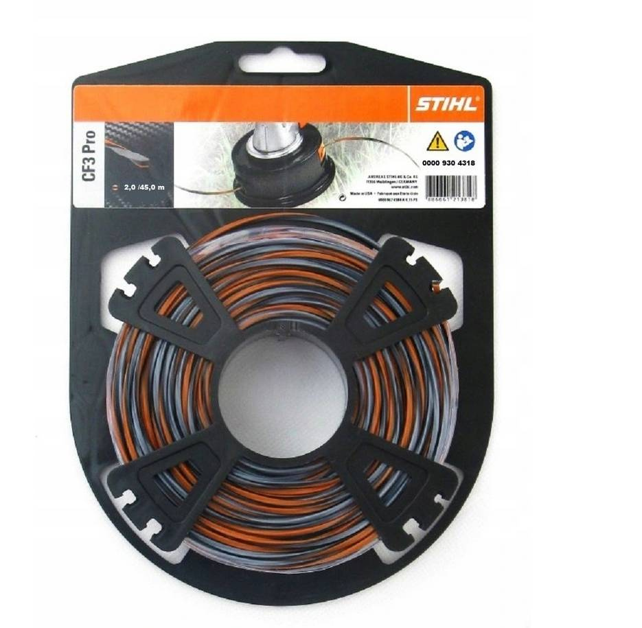 Anglis CF3 2,4 mm x 35 m Stihl pjovimo linija 00009304300
