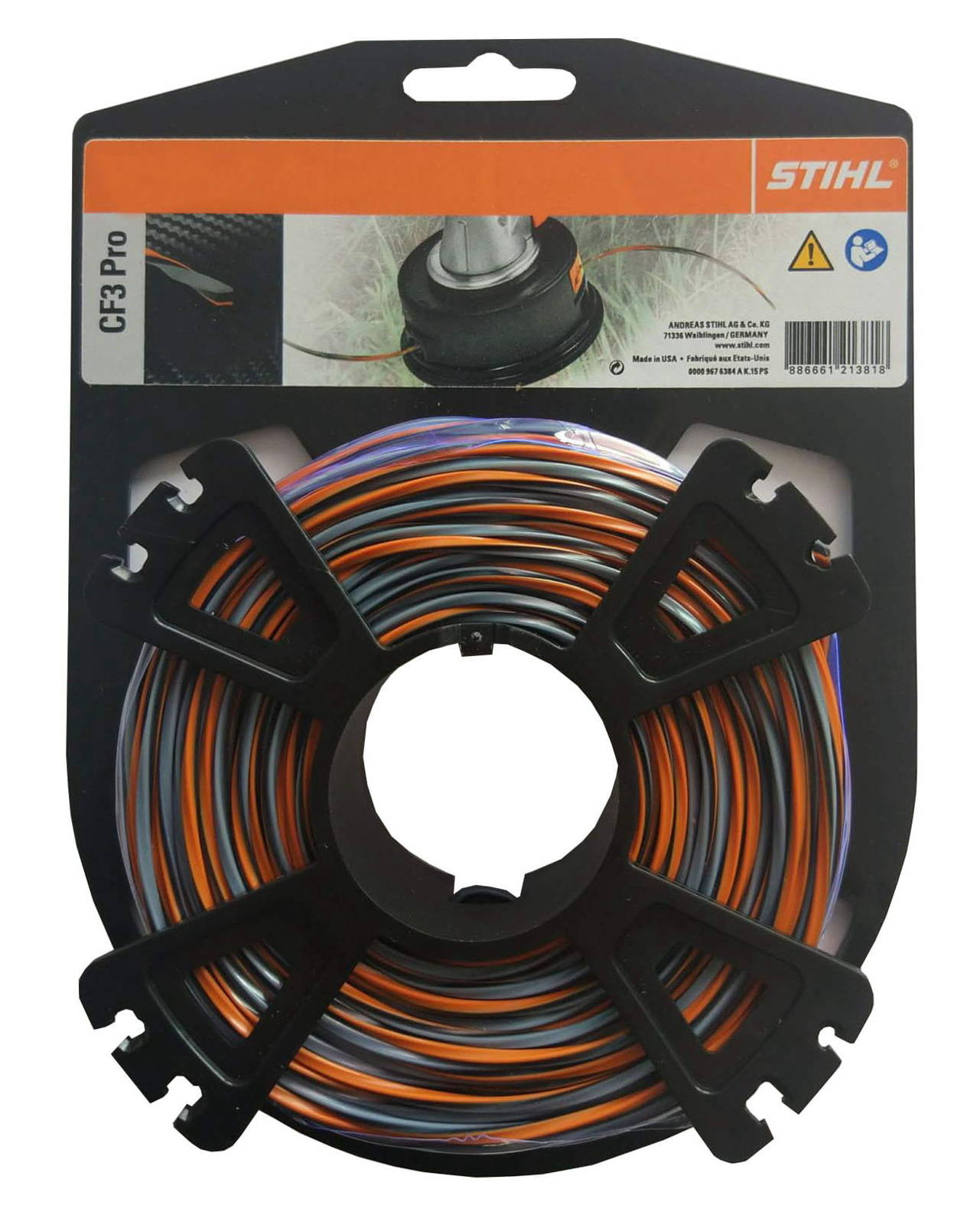 Anglis CF3 3,0 mm x 45 m Stihl pjovimo linija 00009304305