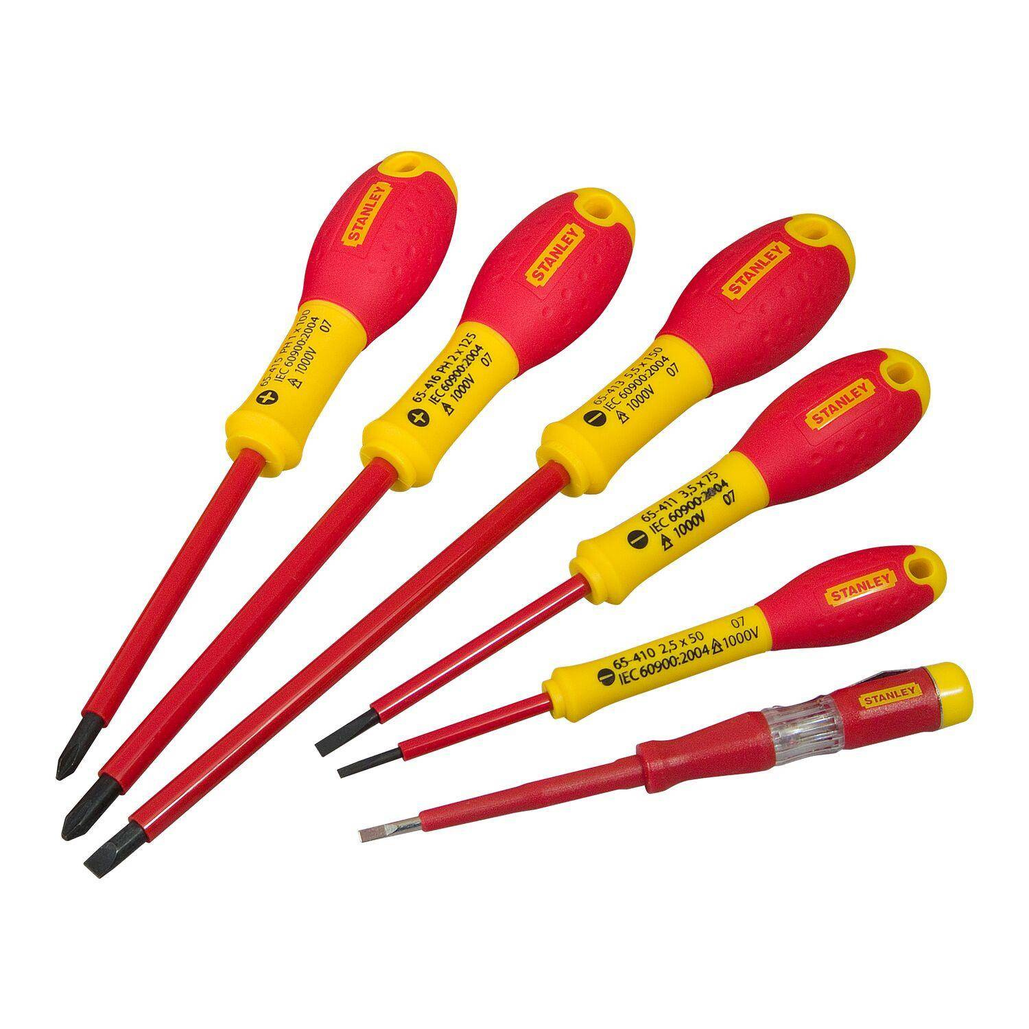 FatMax 1000V Pl + Ph atsuktuvų rinkinys 6 vnt.