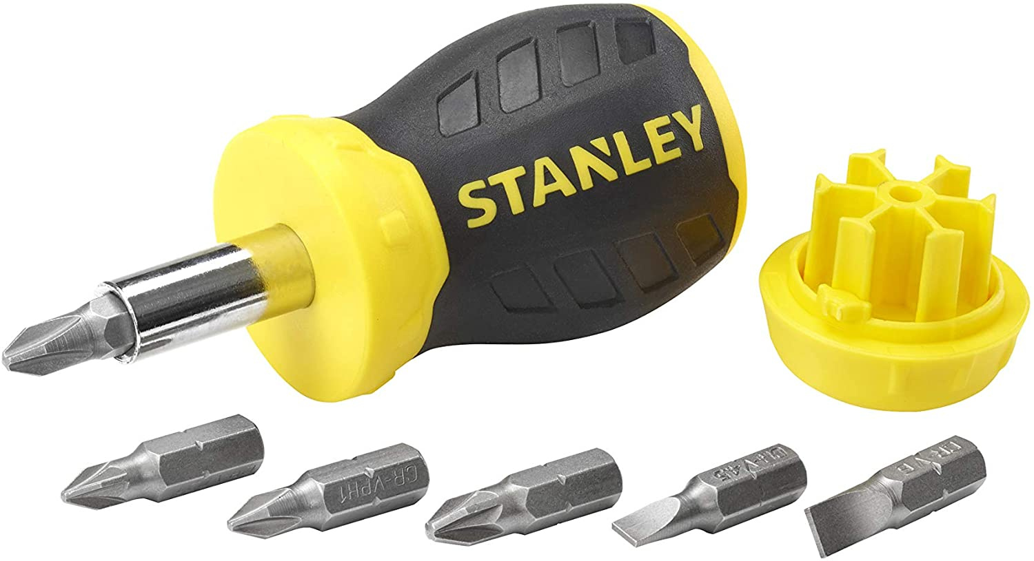 MULTIBIT trumpas atsuktuvas + 7 bitai 0-66-357 Stanley