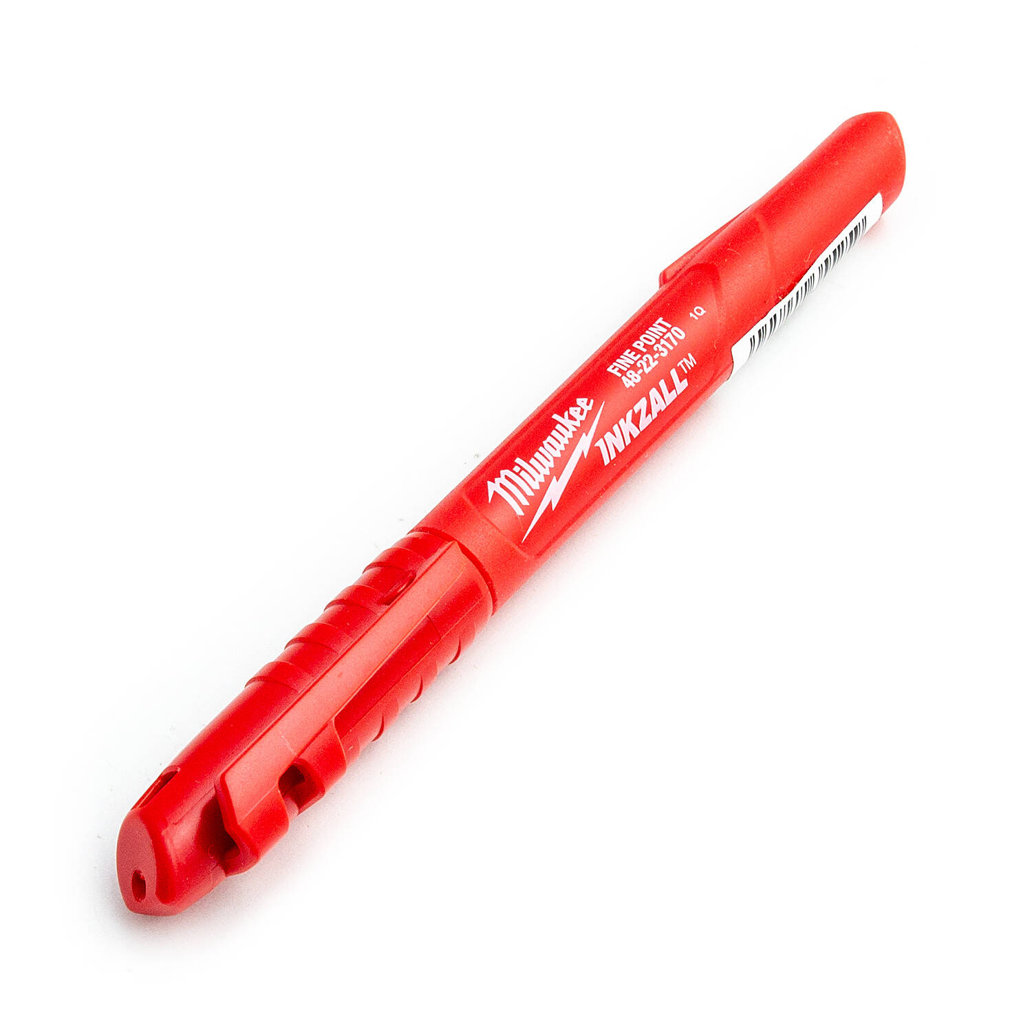 Milwaukee standartinis raudonas INKZALL™ markeris su standartiniu antgaliu 48223170