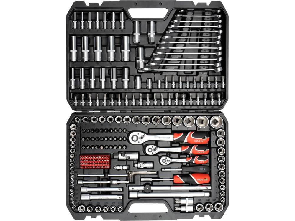 Įrankių rinkinys 216 dalių Yato YT-38841