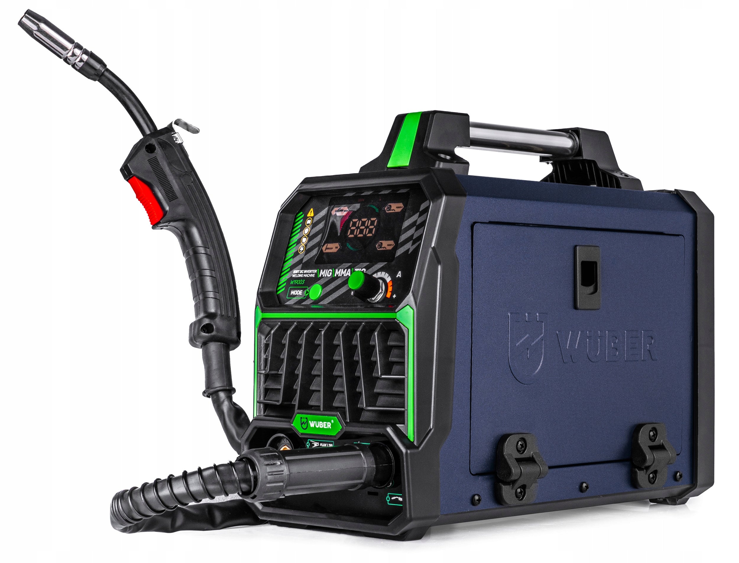 Inverterinis suvirinimo aparatas WUBER MIG FLUX / MMA / TIG – 200A