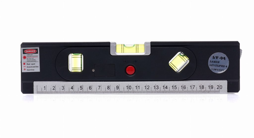 Lazerinis gulsčiukas su matuokliu 150 cm KD10438