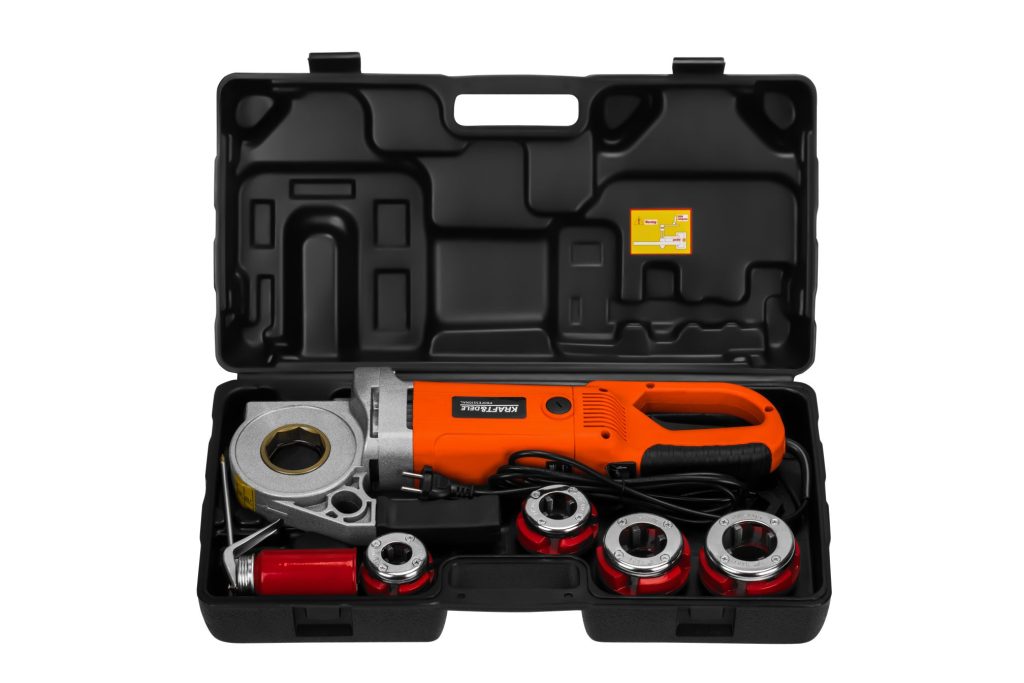 Elektrinis vamzdžių sriegiklis Kraft&Dele KD587 | 2400 W | 1/2"–1-1/4" | 230 V