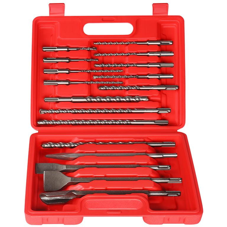 17 dalių SDS+ grąžtų ir kaltų rinkinys KD10068
