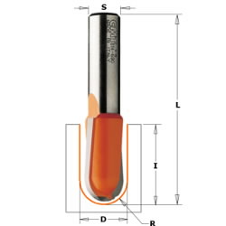 Freza HM S=8 D=9.5 R=4.75, CMT