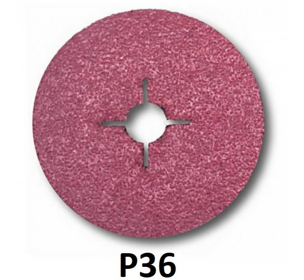 Fibrodiskas juodam metalui 982C Cubitron II 125mm P36+, 3M
