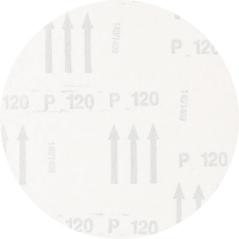 Diskas velcro d-150mm, P120, Velcro, be skylių 150mm P120, Pferd