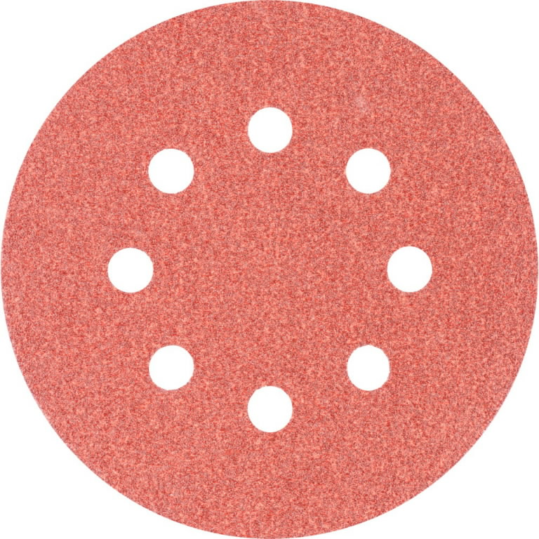 Diskas velcro KSS 8 skylės 125mm P100, Pferd