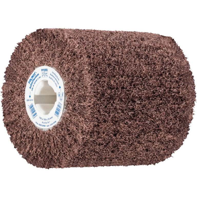 Šlifavimo cilindras fliso PNL-W Polino 100x100x19mm A100 (CRS), Pferd