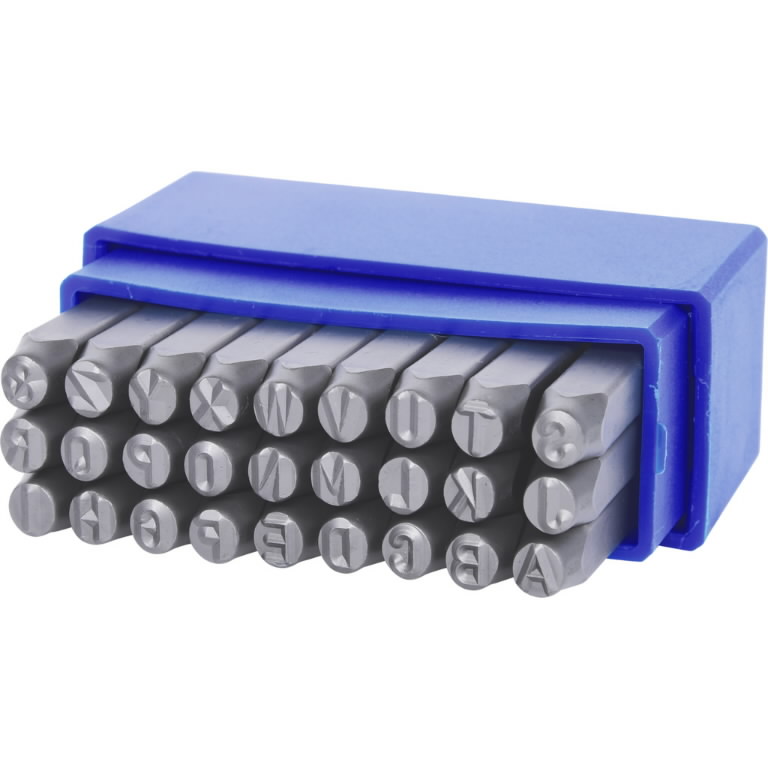 Raidžių išmušėjų komplektas 5mm, 27 dalių, KS Tools