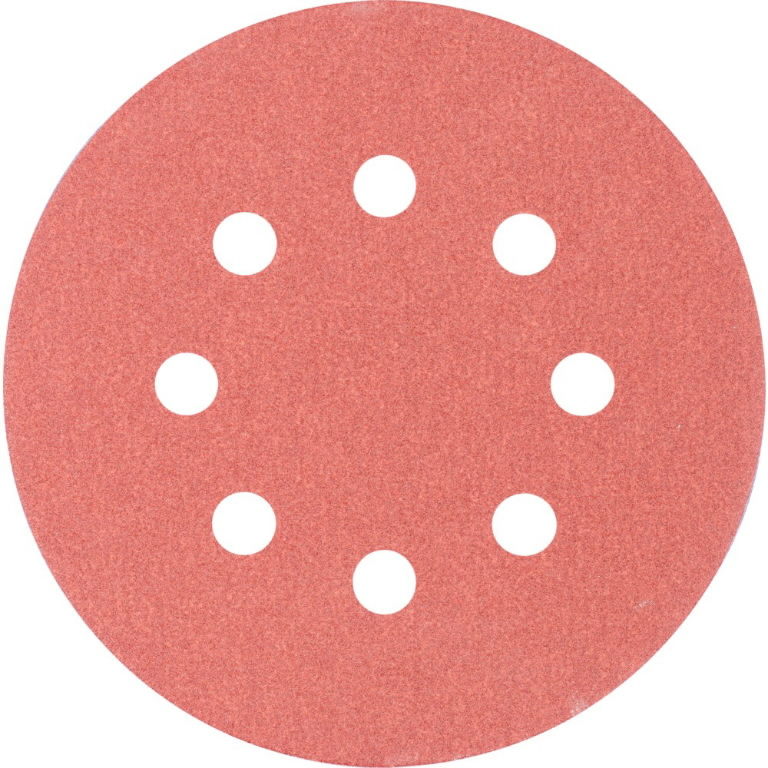 Diskas velcro KSS 8 skylės 125mm P180, Pferd