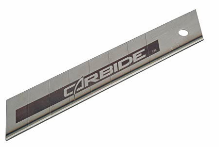 Laužomos geležtės CARBIDE 18mm 10vnt, Stanley