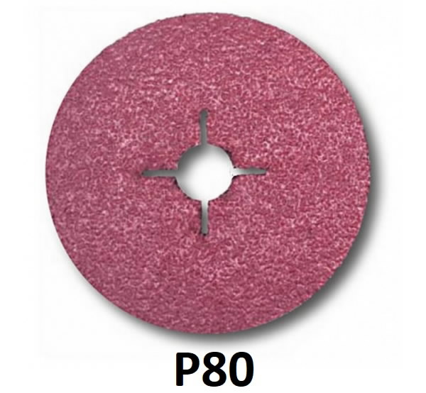 Fibrodiskas juodam metalui 982C Cubitron II 125mm P80+, 3M