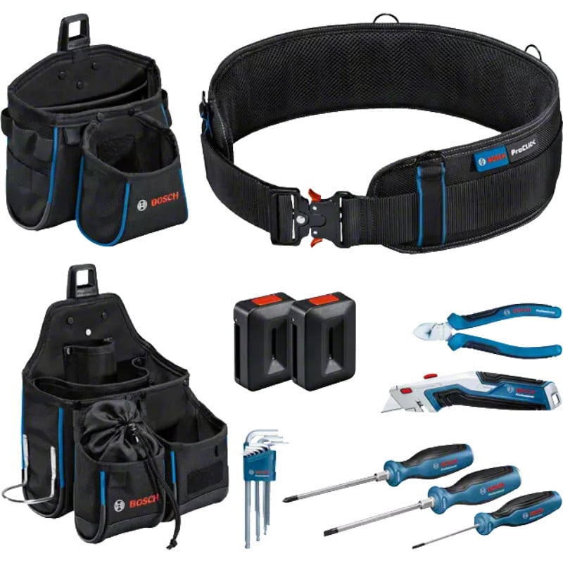 Bosch įrankių komplektas su diržu,1600A02H5C