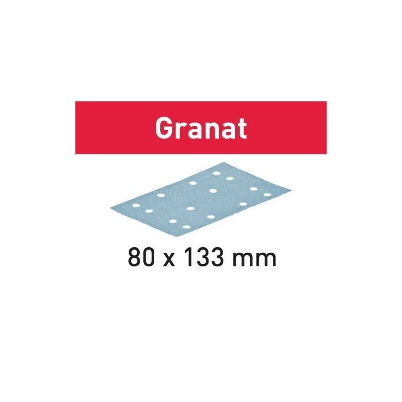 Festool šlifavimo popierius Granat STF 80x133 P150 GR/100 (100 vnt.)
