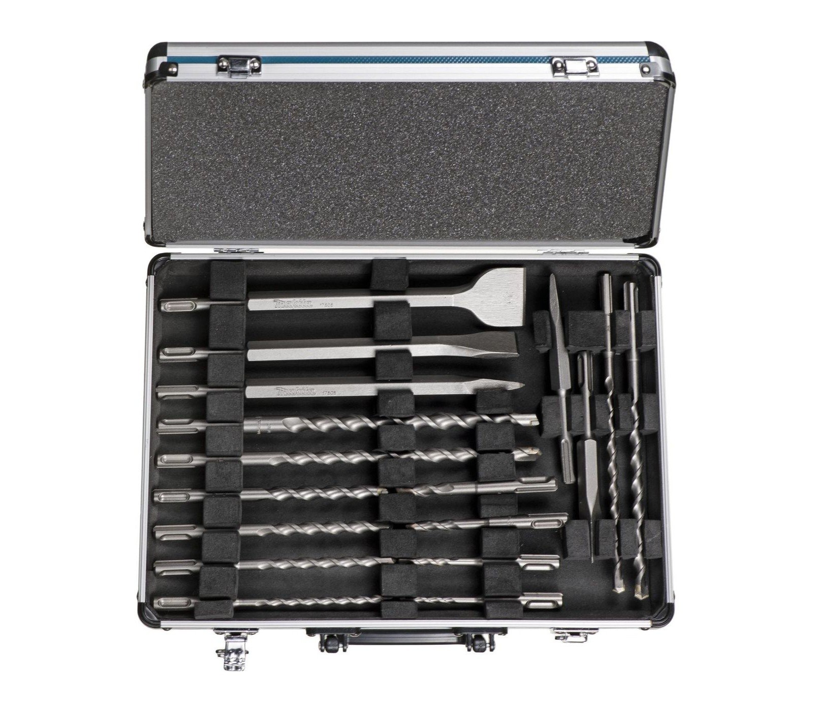 SDS-Plus grąžtų rinkinys Makita D-42444, 17 vnt.