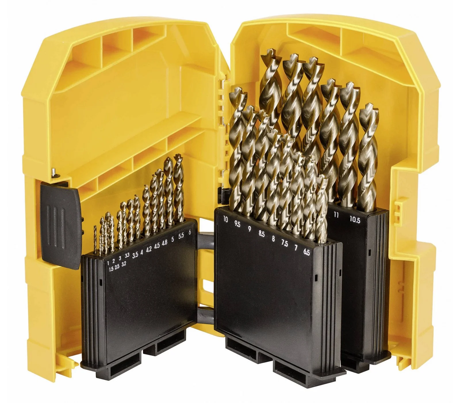 Dewalt metalo grąžtų rinkinys HSS-E, DT4957-QZ, 29 vnt.,