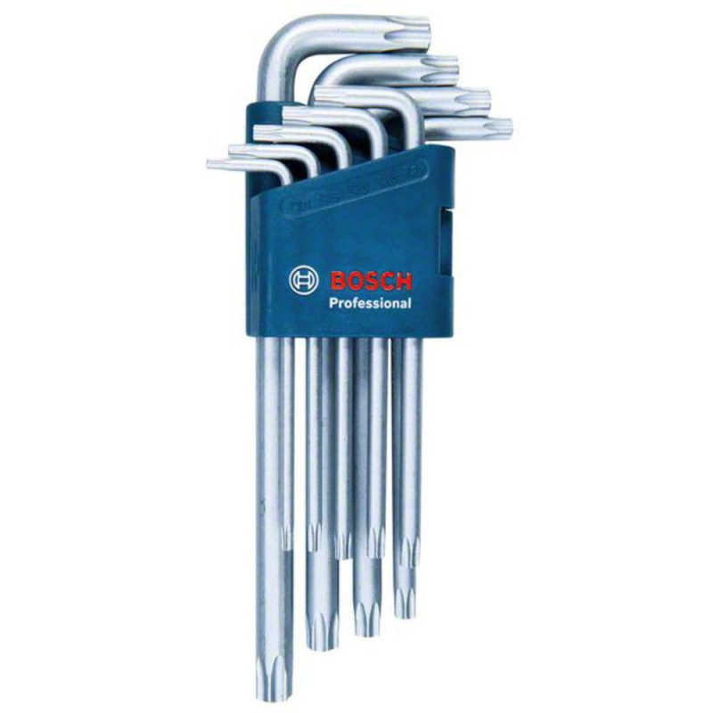 Bosch šešiakampių raktų rinkinys 1600A01TH4