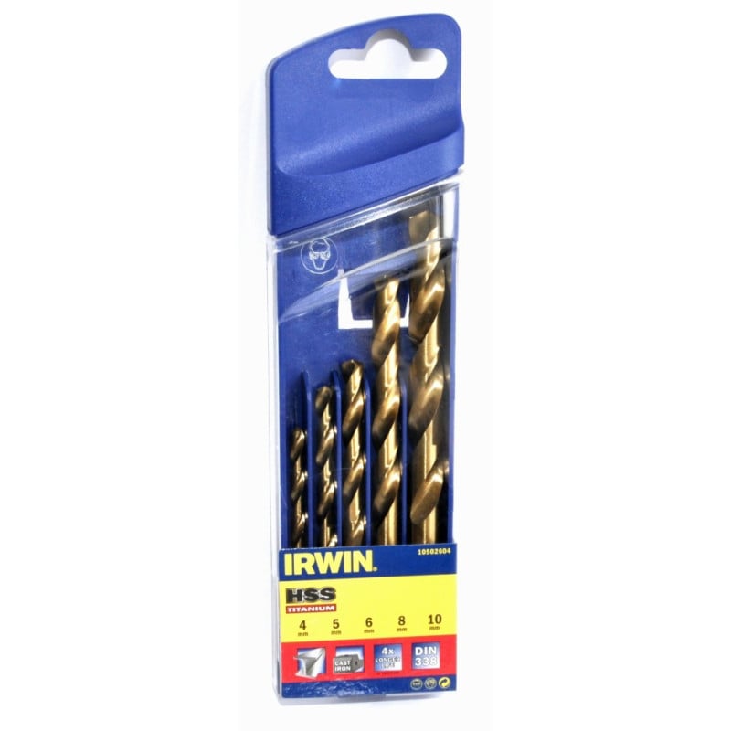 Grąžtų rinkinys Cobalt 4-10 mm 5 vnt