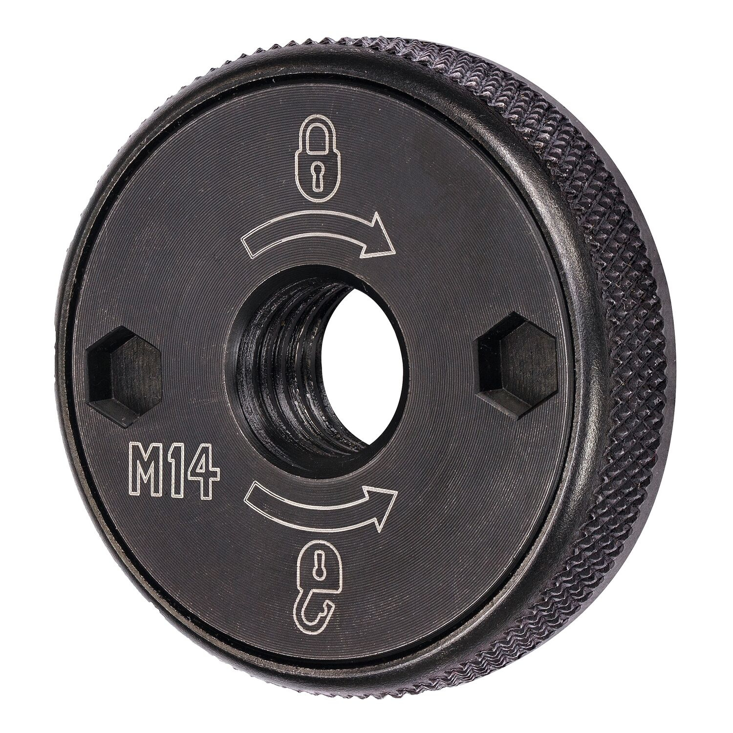 M14 kampinių šlifuoklių 115-230 mm fiksavimo veržlė DeWalt DT3559-QZ