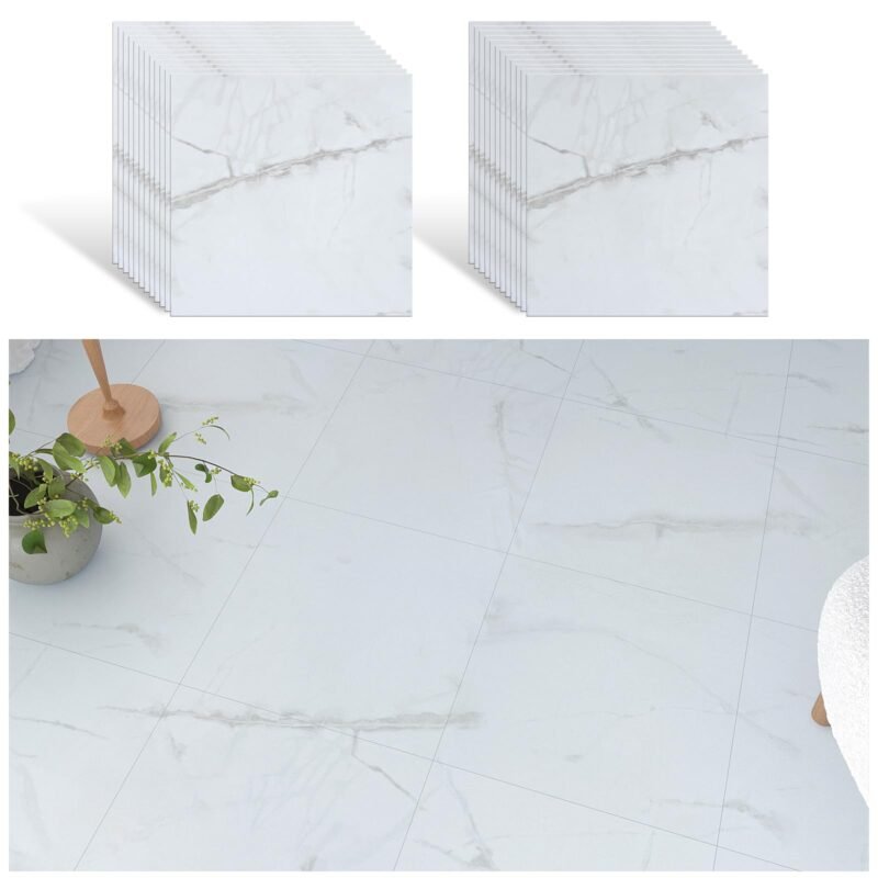 PVC plytelių lipdukai 1,5 mm, 30 cm × 30 cm, 24 vnt.