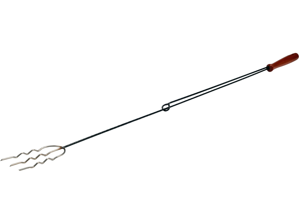Židinio šakutė pagaminta iš susukto nerūdijančio plieno | 4,5 mm 120 cm (99576)
