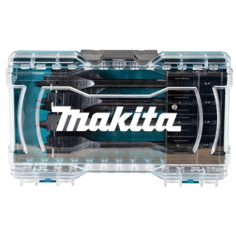 Plunksninių grąžtų komplektas medienai E-08698 Makita