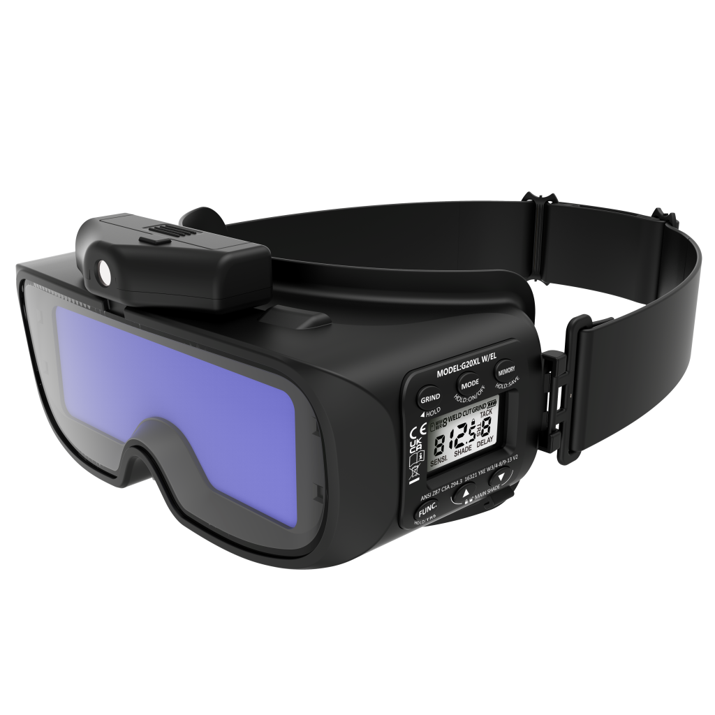 Suvirintojo akiniai su automatiniu filtru G20XL W/EL