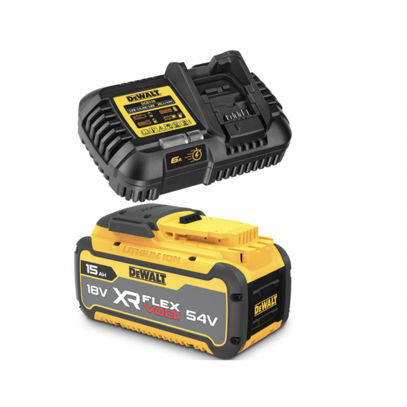 DCB116 + DCB549 DeWALT kroviklio ir akumuliatoriaus rinkinys