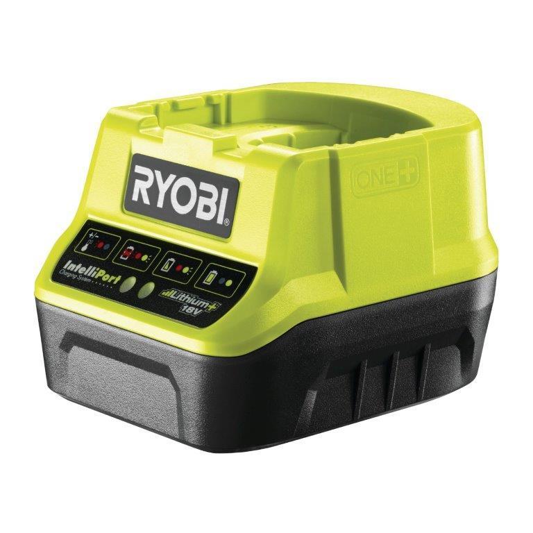 Akumuliatorių kroviklis RYOBI ONE+ RC18120, 18 V, greito krovimo