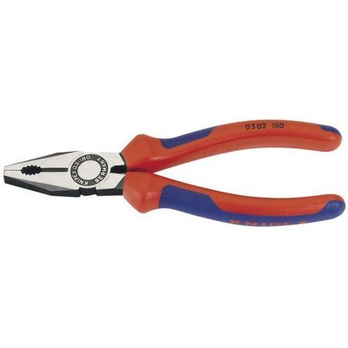 Kombinuotos replės KNIPEX, 180 mm