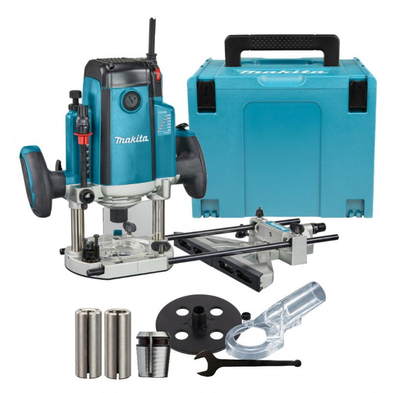 Elektrinė freza MAKITA RP2303FC07, 2100 W, 70 mm, griebtuvas 12 mm