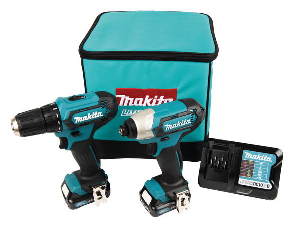 Akumuliatorinių įrankių komplektas MAKITA CLX224A, 12 V