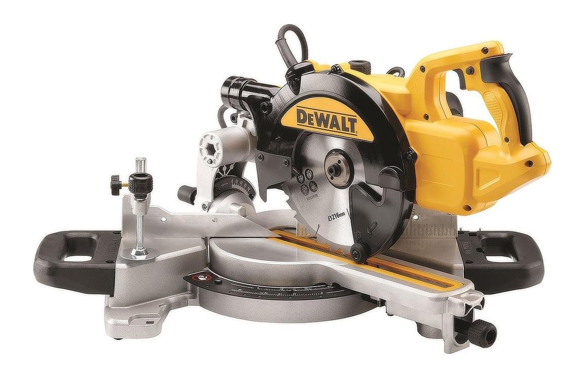 Skersinio pjovimo staklės DEWALT DWS773-QS