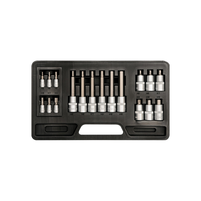 YT-7752 YATO TIP KEYS 18el. HEX 3-12 mm