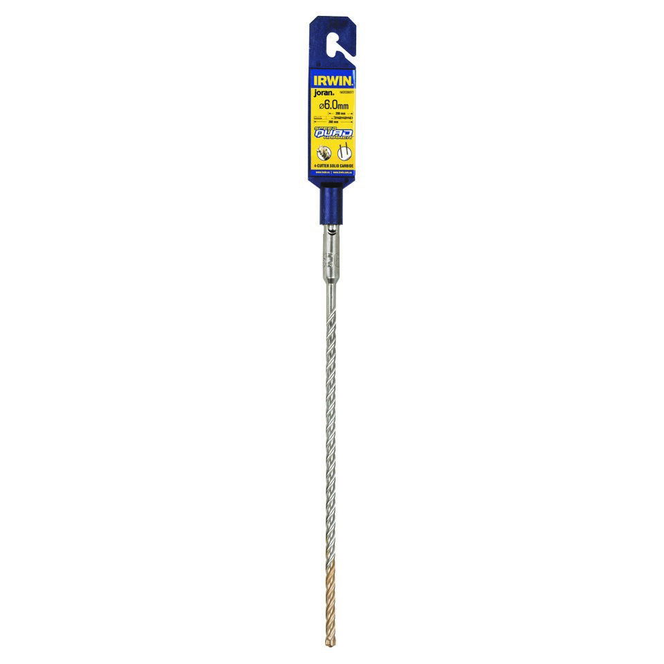 Betono grąžtas IRWIN SpeedHammer Quad, 6 x 100/160 mm, SDS