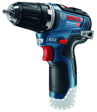 Akumuliatorinis suktuvas-gręžtuvas BOSCH GSR 12V-35 Solo, 12 V